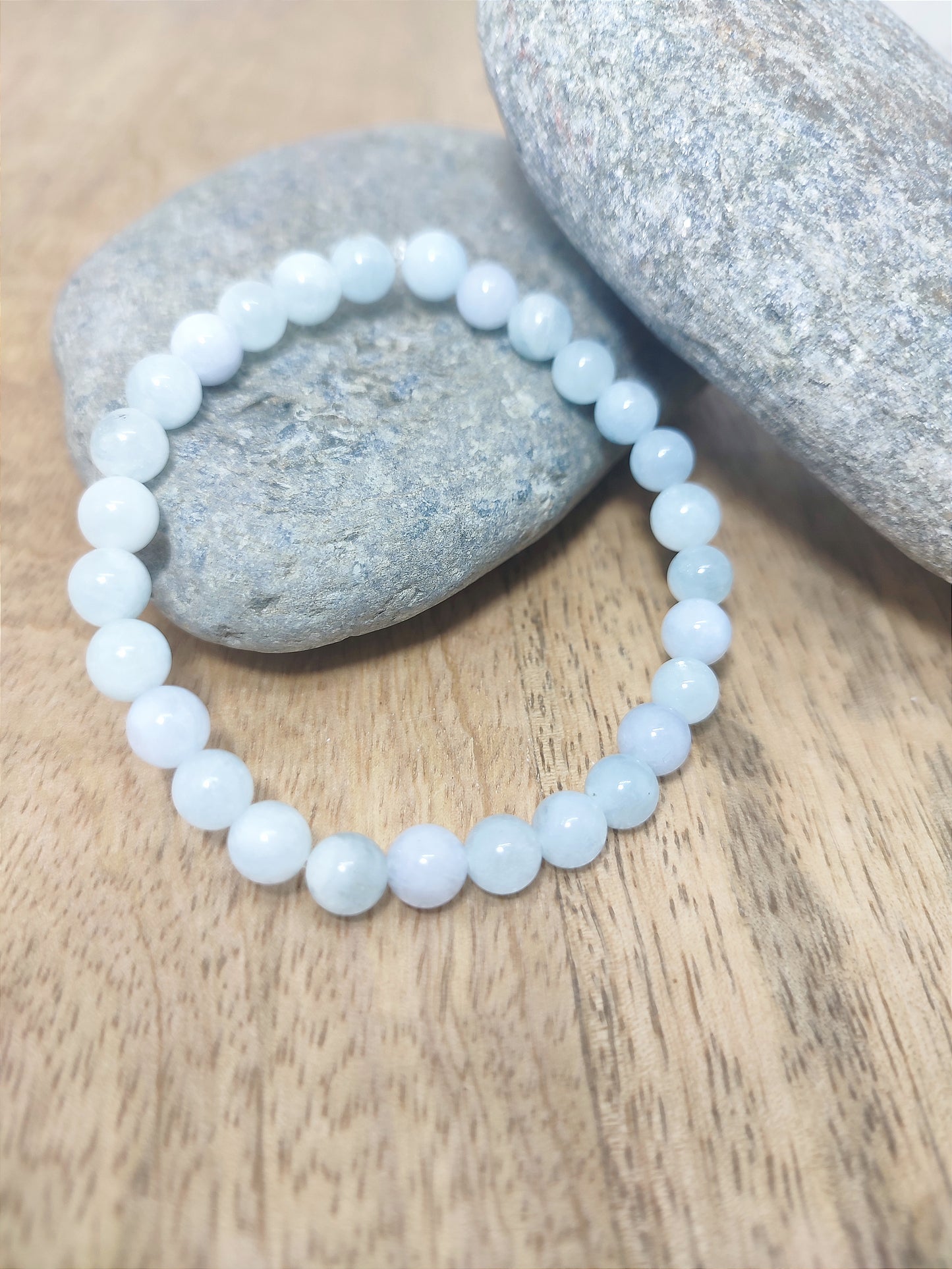Bracelet uni en Aigue Marine.
