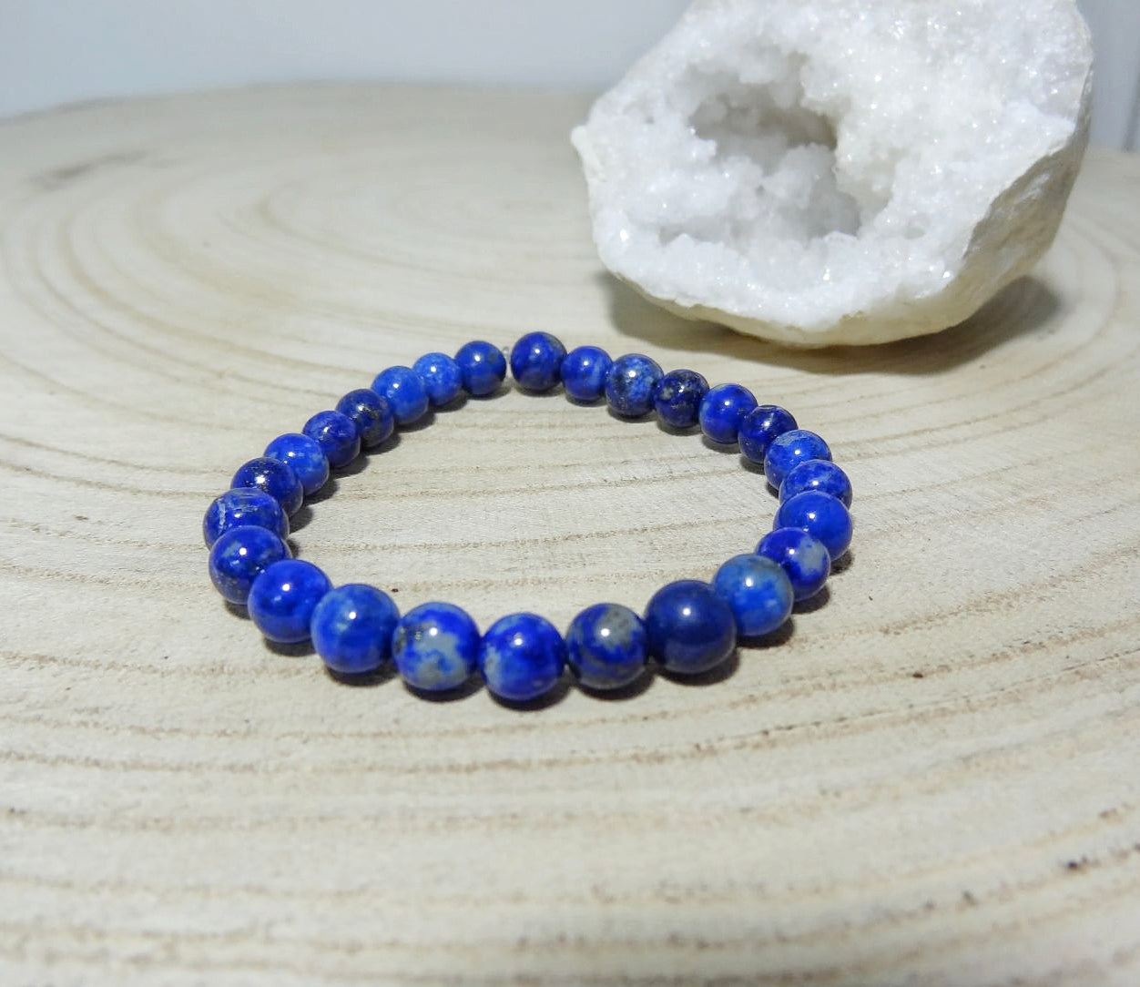 Bracelet Lapis Lazuli (taille enfant : 14cm) – Perle de vie