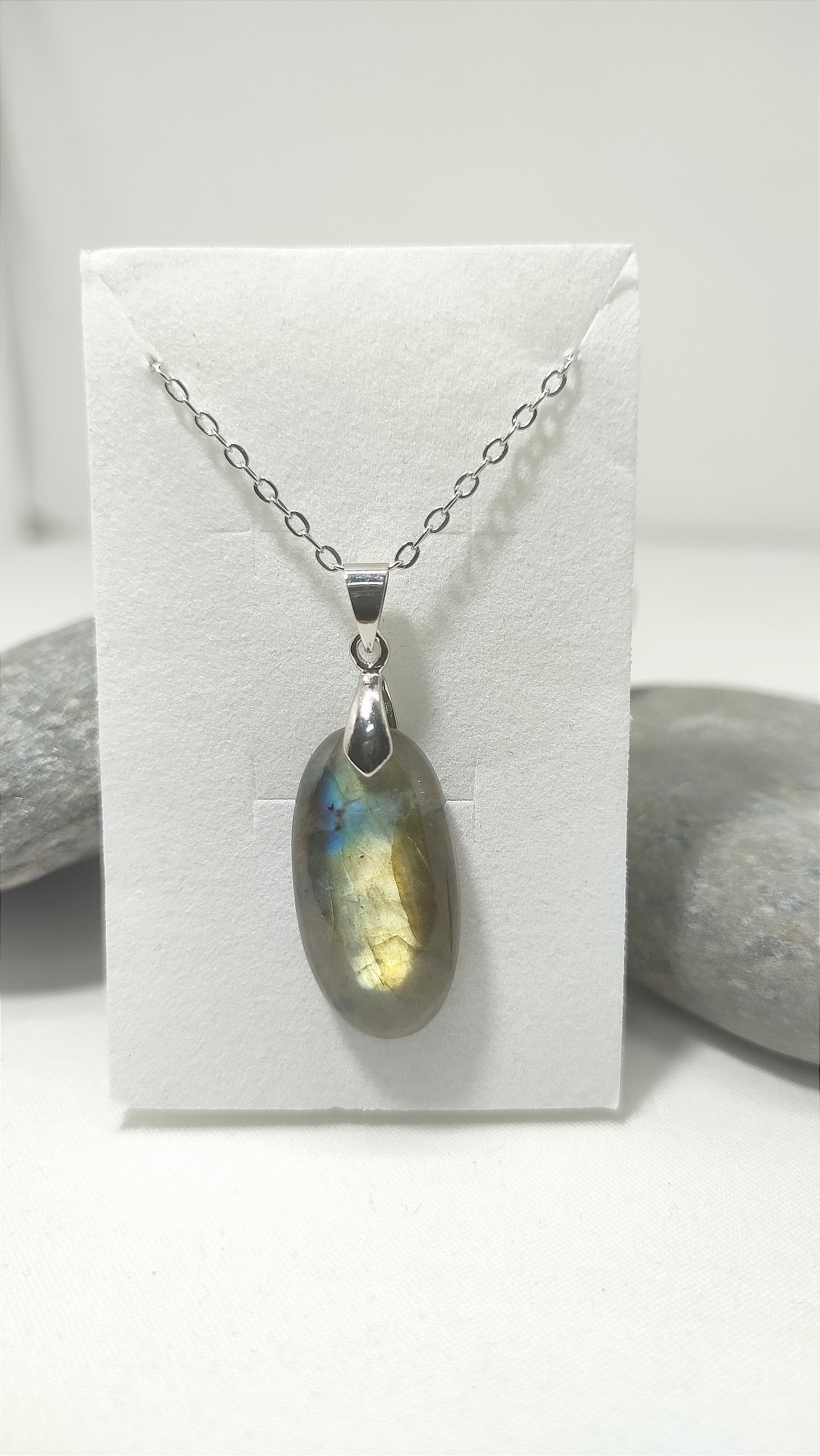 Pendentif Labradorite de Madagascar