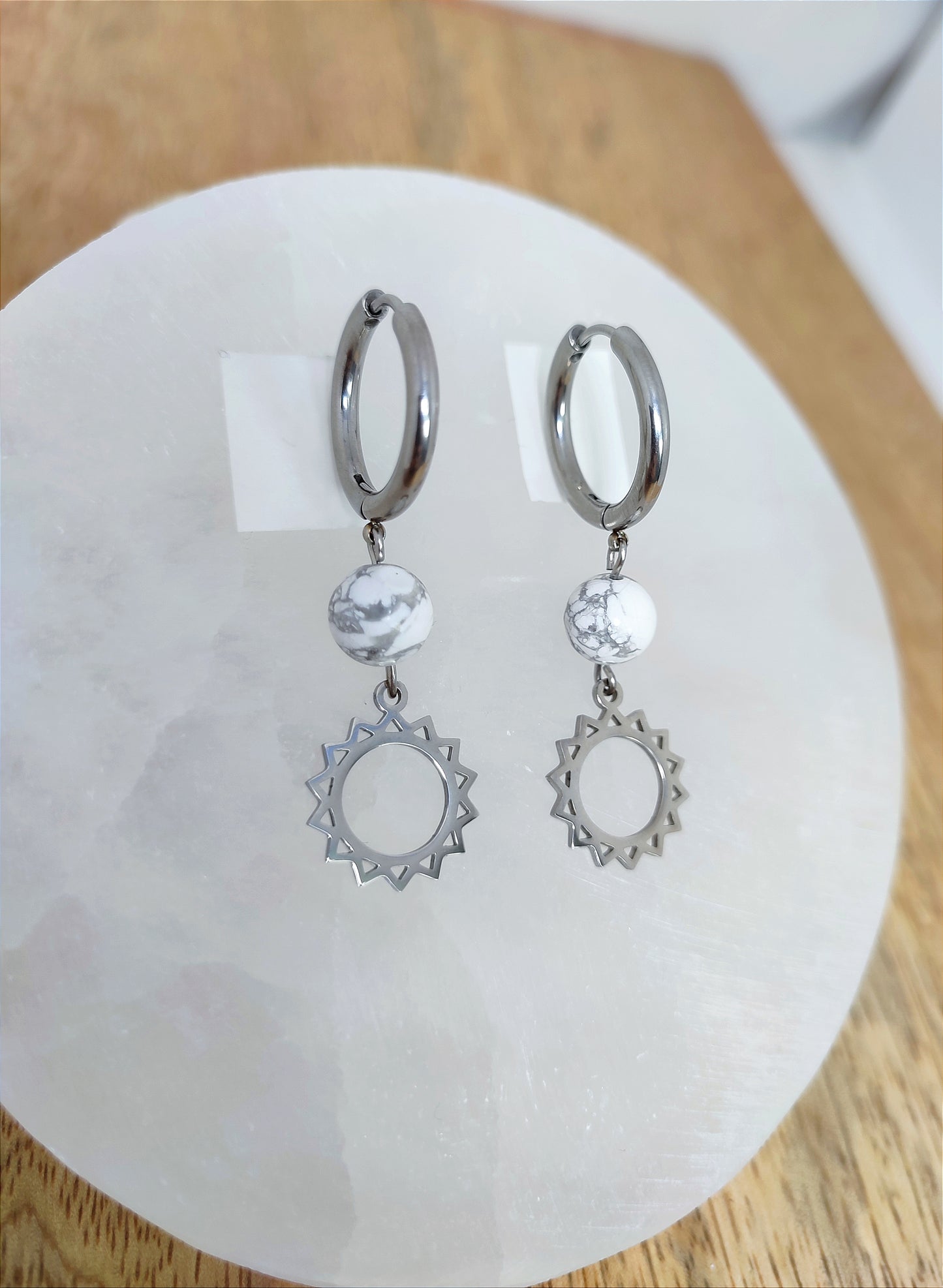 Boucles d'oreilles "Solaires"